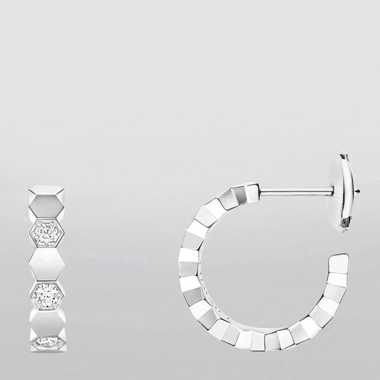 [BLUE TEARS]Hollow Design Four-Leaf Clover Flower Shape Ring
