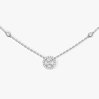 [Blue Tears Jewelry]Diamond Necklace 0,20ct Brilliant Shape Joy