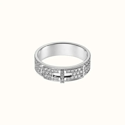 [BLUE TEARS]KELLY SILVER DIAMOND RING