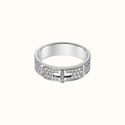 [BLUE TEARS]KELLY SILVER DIAMOND RING