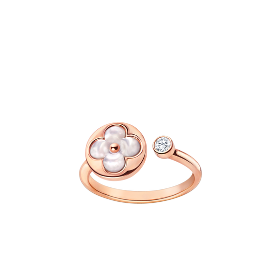 [BLUE TEARS]SUN 1 DIAMOND PINK MOP RING
