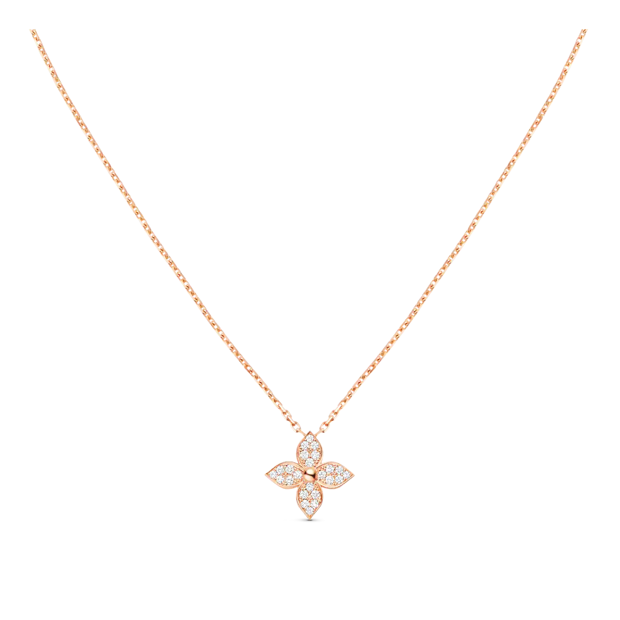 [BLUE TEARS]STAR DIAMOND NECKALCE