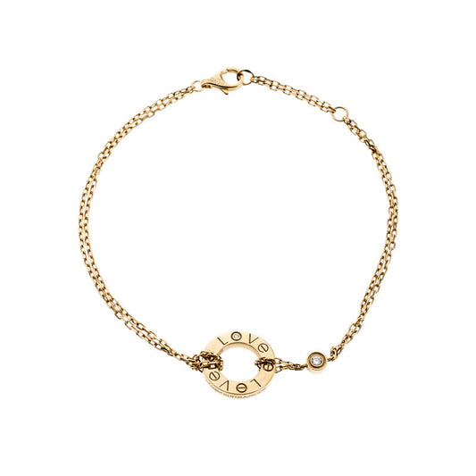 [BLUE TEARS]LOVE BRACELET 2 DIAMOND