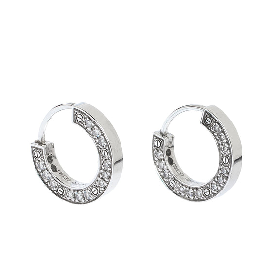 [BLUE TEARS]LOVE DIAMOND EARRINGS