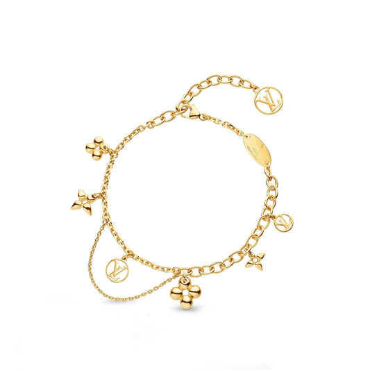 [BLUE TEARS]BLOOMING PINK GOLD MOP BRACELET