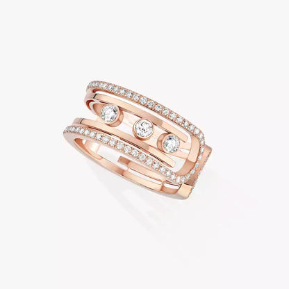 [Blue Tears Jewelry]Move 10th Diamond Ring in Gold