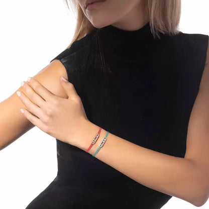 [Blue Tears Jewelry]Messika Care(s) pink cord pav¨¦ bracelet