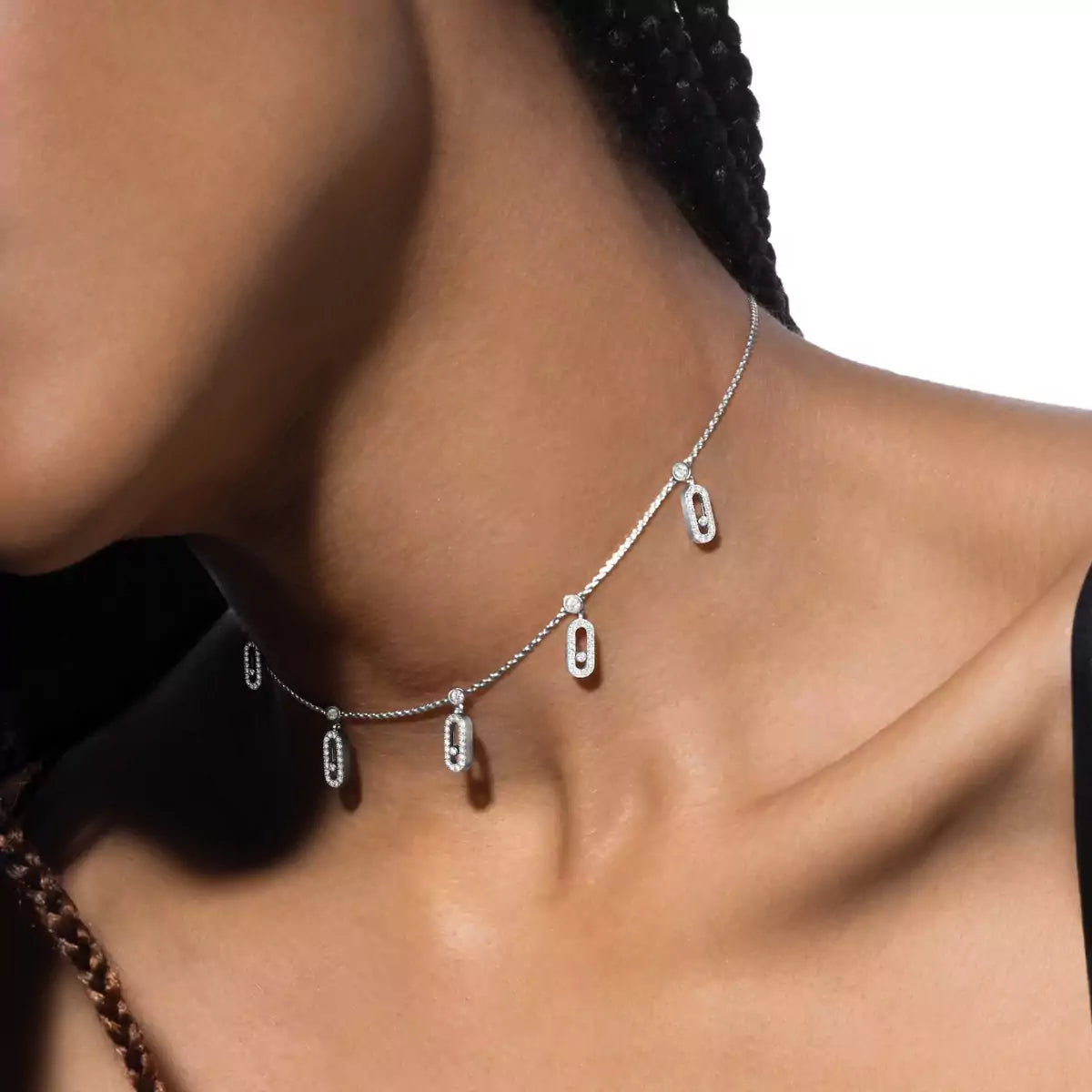 [Blue Tears Jewelry]Move Uno Necklace