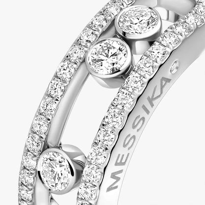 [Blue Tears Jewelry] Move Gold Diamond Pave_ Ring