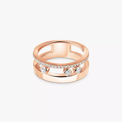 [Blue Tears Jewelry]Move Romane Diamond Ring