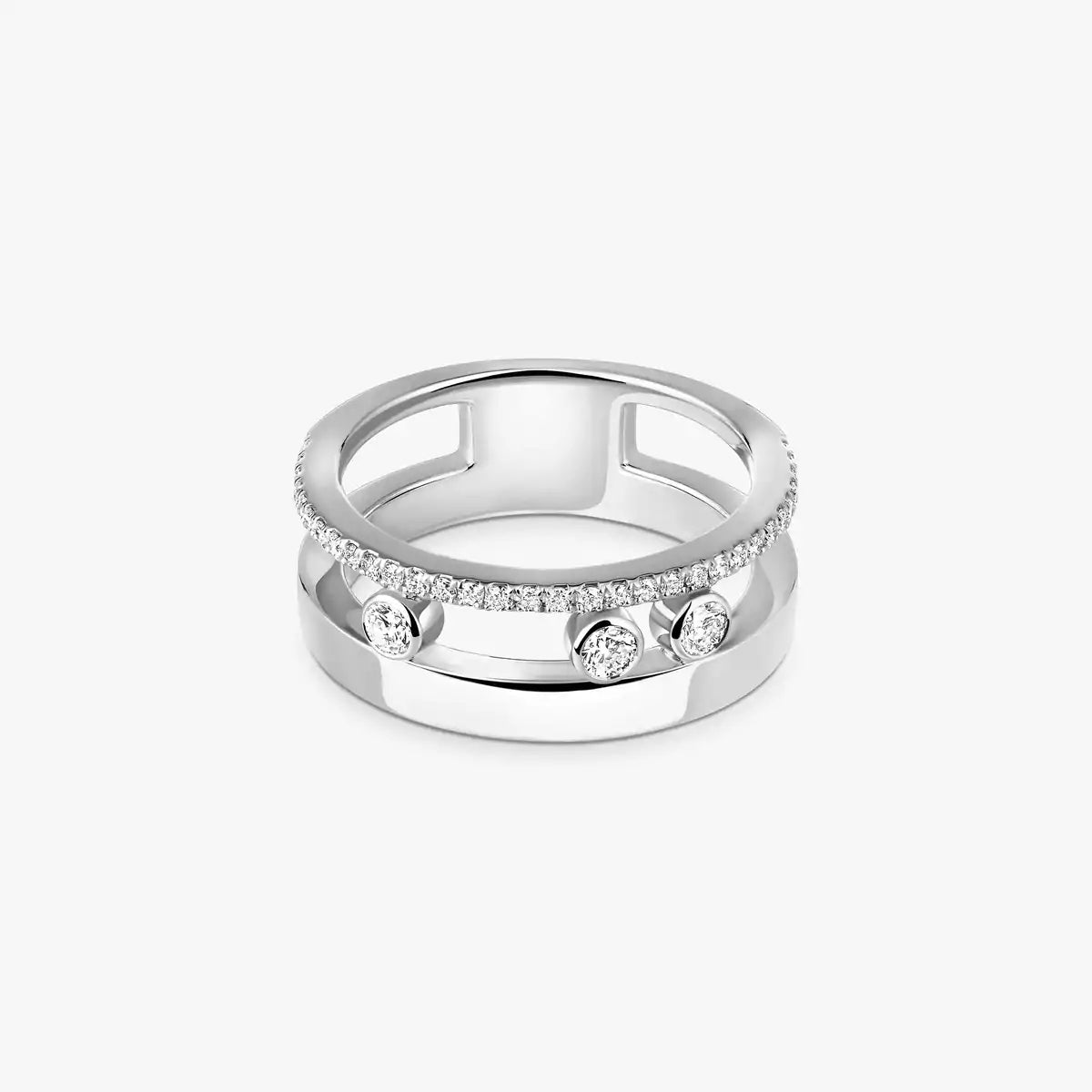 [Blue Tears Jewelry]Move Romane Diamond Ring