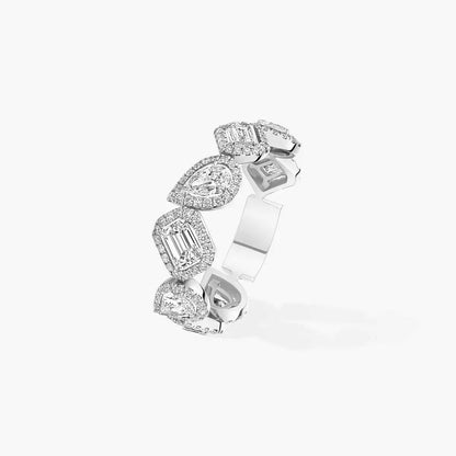 [Blue Tears Jewelry]Diamond Wedding Ring My Twin
