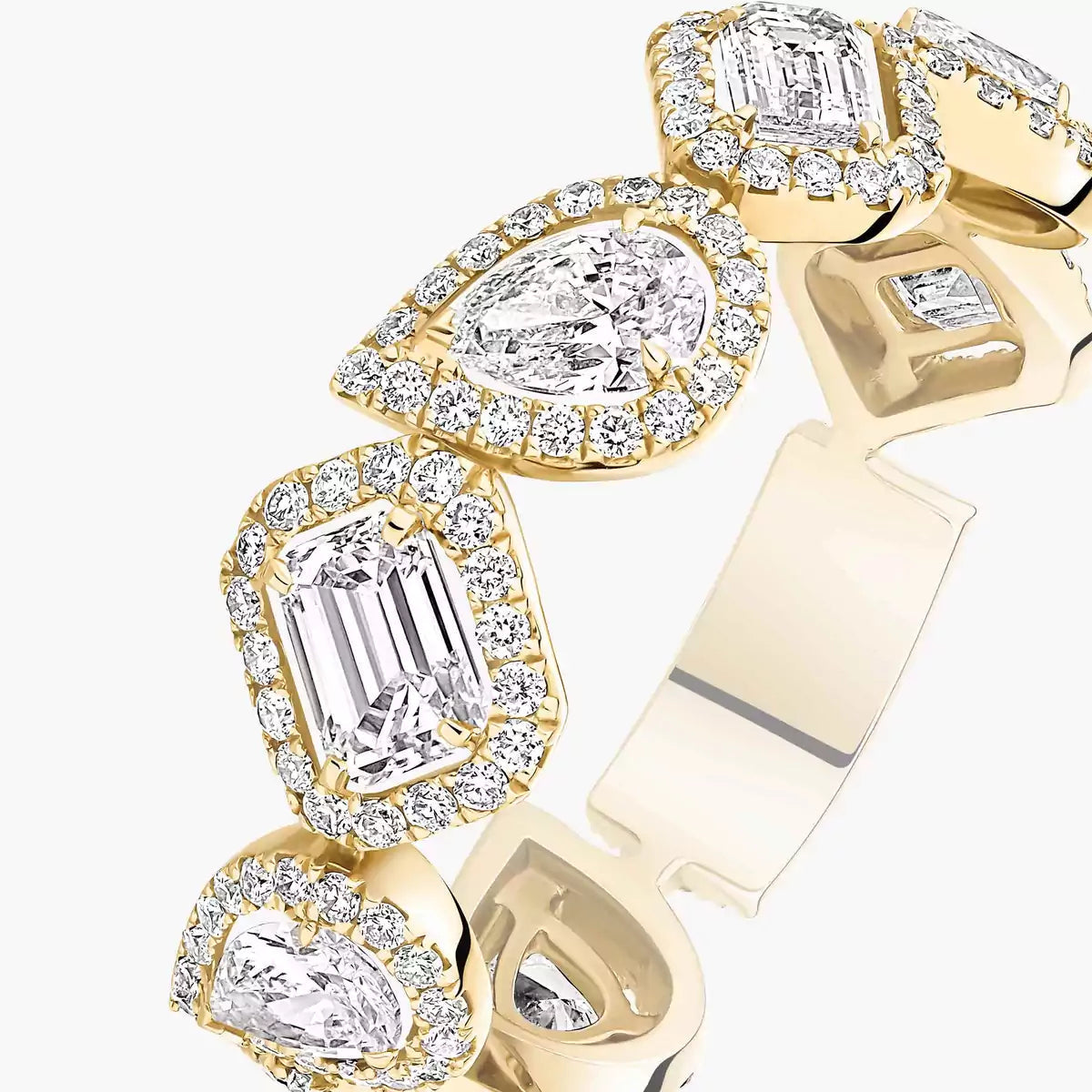 [Blue Tears Jewelry] Diamond Wedding Ring My Twin