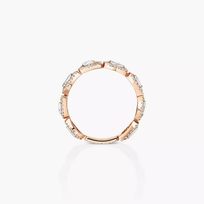 [Blue Tears Jewelry]Diamond Wedding Ring My Twin