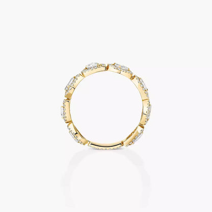 [Blue Tears Jewelry] Diamond Wedding Ring My Twin