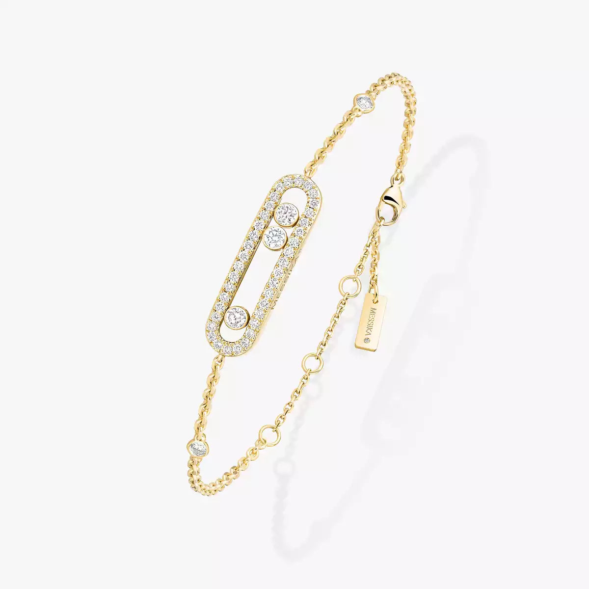[Blue Tears Jewelry]Pavé Baby Move Diamond Bracelet