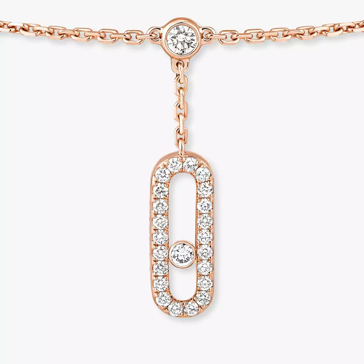 [Blue Tears Jewelry] Move Uno pavé ankle bracelet