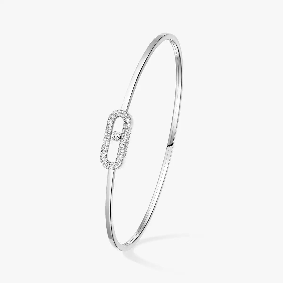 [Blue Tears Jewelry]Move Uno pavé flex bangle medium