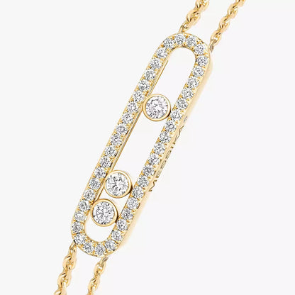 [Blue Tears Jewelry] Move Classique pavé bracelet