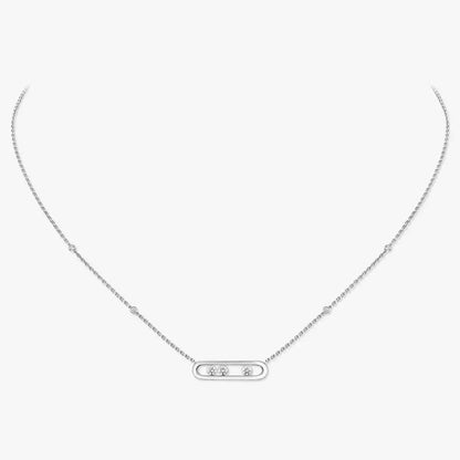[Blue Tears Jewelry] Baby Move Gold Diamond Necklace