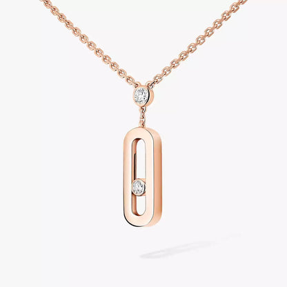 [Blue Tears Jewelry] Move Uno Gold Diamond Long Necklace