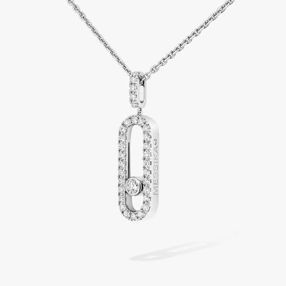 [Blue Tears Jewelry]Move Uno Diamond Necklace in Rose Gold