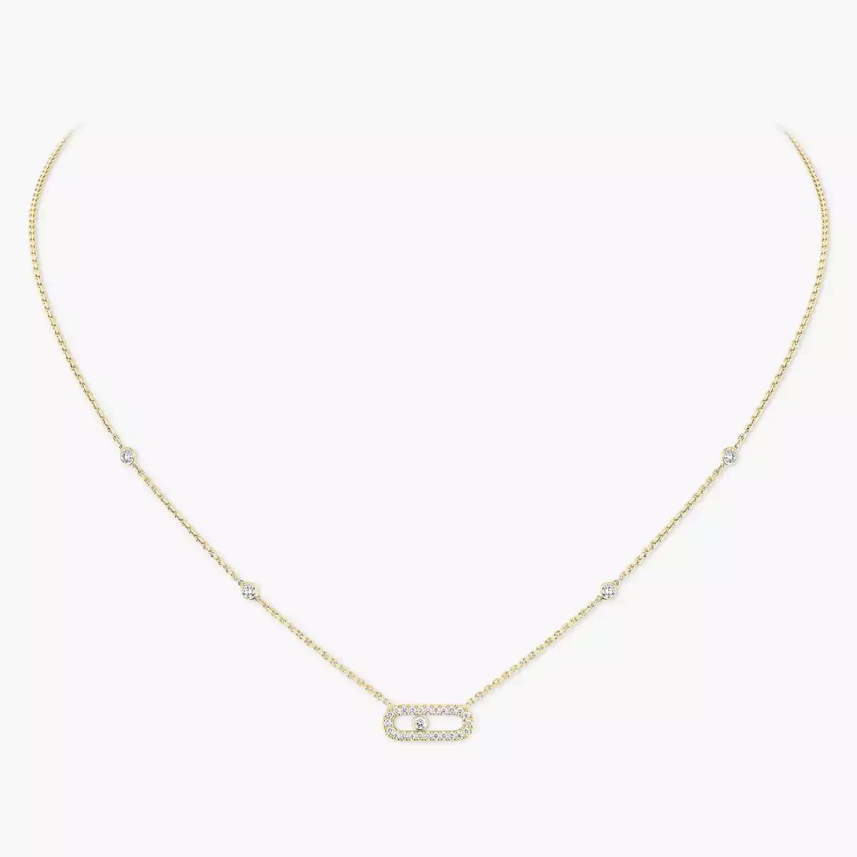 [Blue Tears Jewelry]Move Uno Necklace
