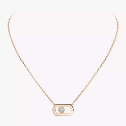 [Blue Tears Jewelry]So Move Diamond Necklace in Gold