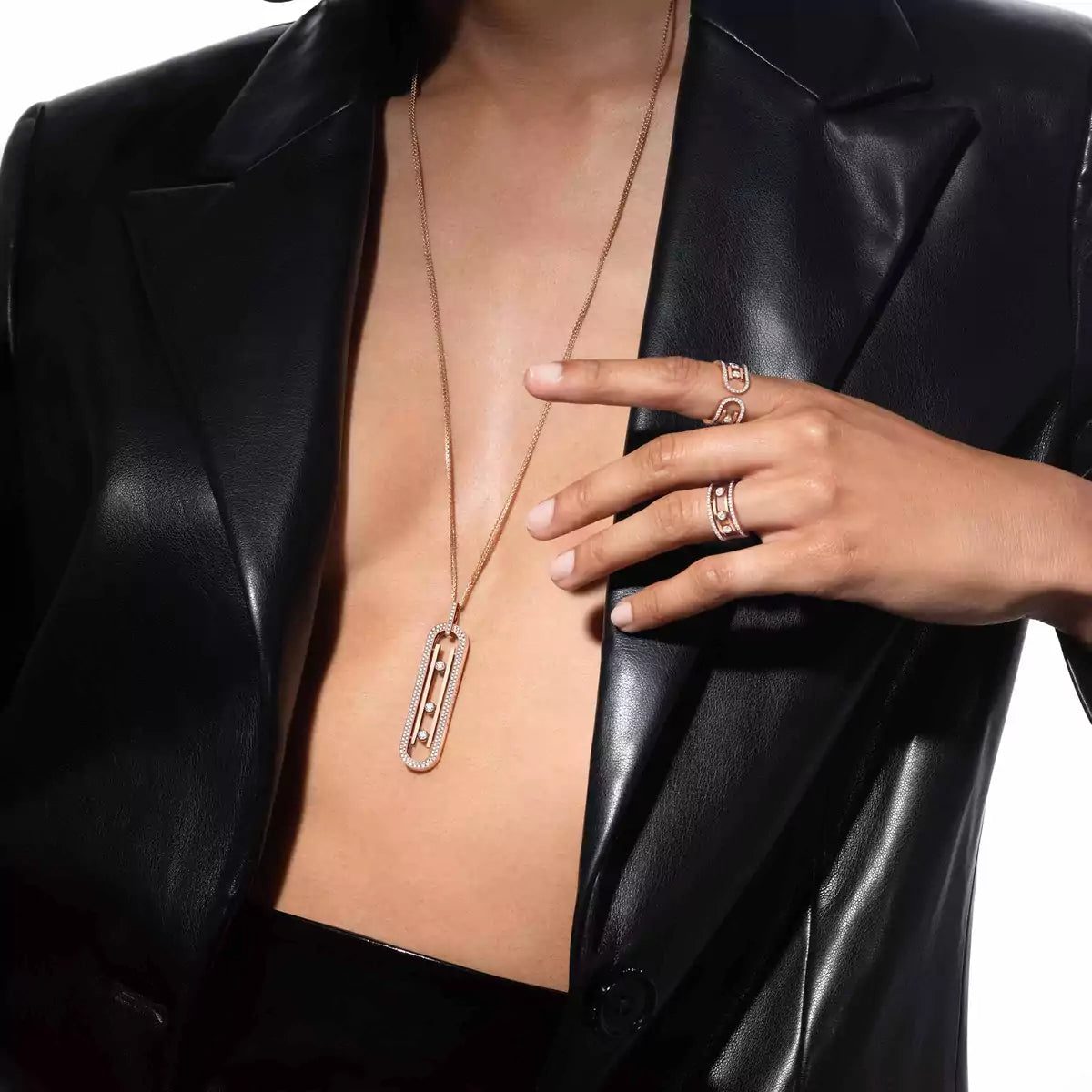 [Blue Tears Jewelry]Move 10th Diamond Ring in Gold