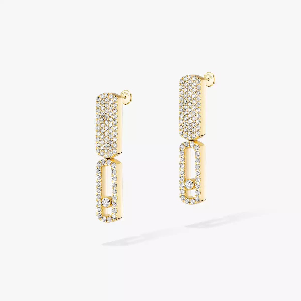 [Blue Tears Jewelry]Imperial Move SM Diamond Earrings