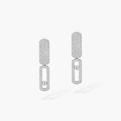 [Blue Tears Jewelry]Imperial Move SM Diamond Earrings