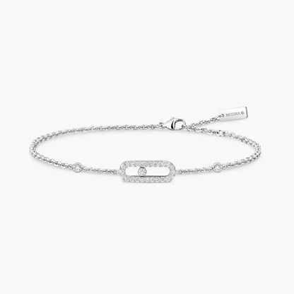 [Blue Tears Jewelry]Move Uno Diamond Bracelet