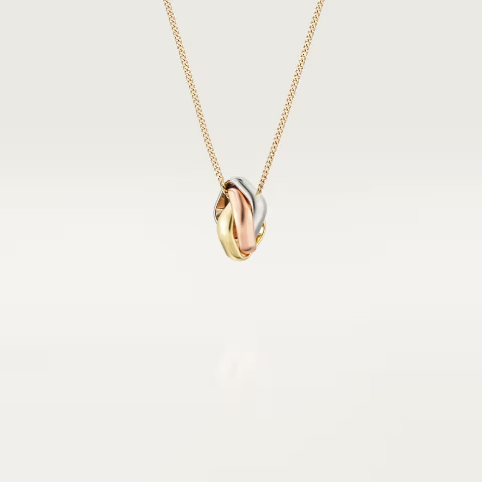 [Blue Tears Jewelry]TRINITY CUSHION NECKLACE COLLECTION