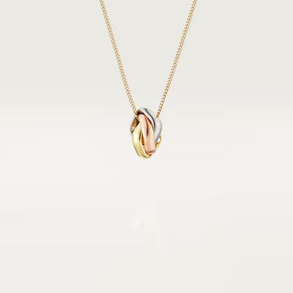 [Blue Tears Jewelry]TRINITY CUSHION NECKLACE COLLECTION