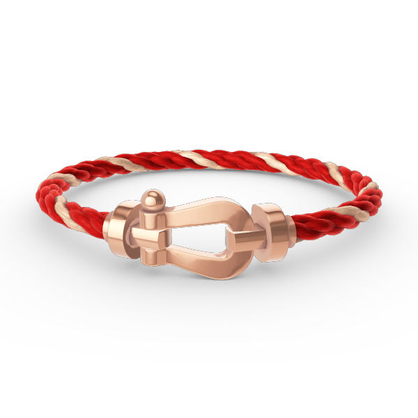 [BLUE TEARS]FORCE LARGE HORSESHOE NO DIAMOND BRACELET ROSE GOLD