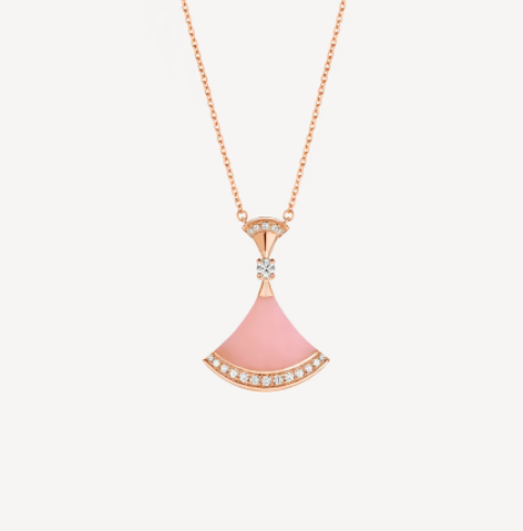 [BLUE TEARS]DREAM NECKLACE PINK OPAL