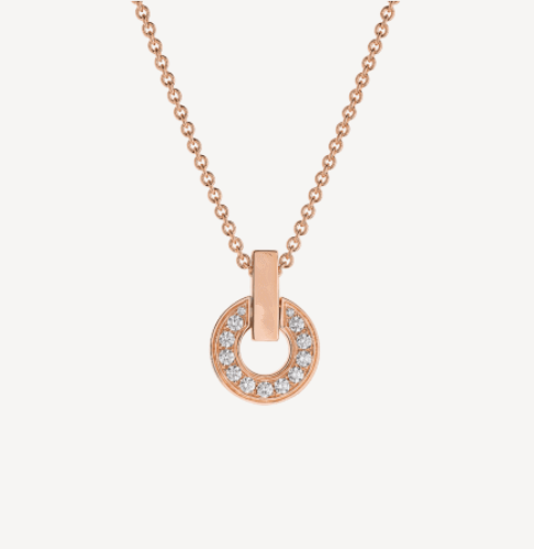 [BLUE TEARS]GARI NECKLACE PINK GOLD DIAMOND