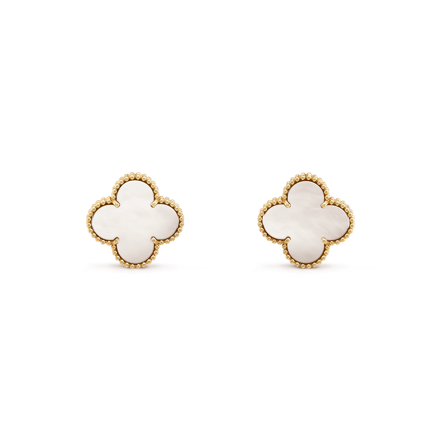 [BLUE TEARS]CLOVER MINI GOLD EARRINGS