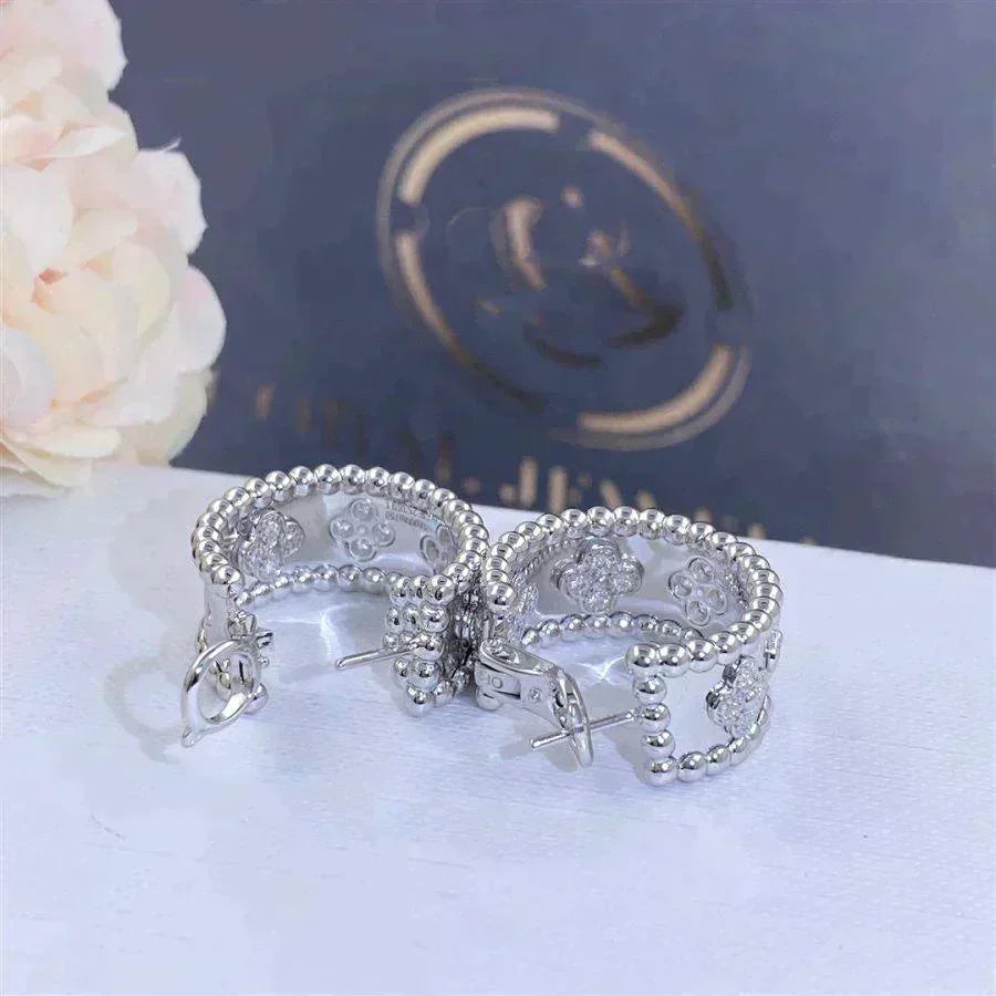 [BLUE TEARS]PERLEE DIAMOND EARRINGS