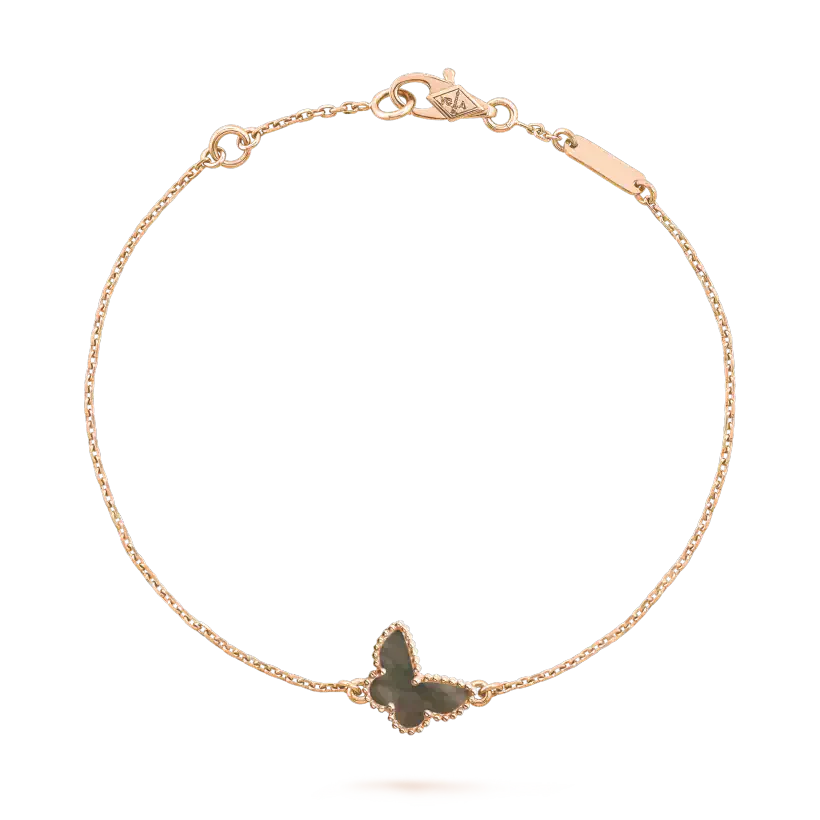 [BLUE TEARS]BUTTERFLY ONYX  BUTTERFLY BRACELET