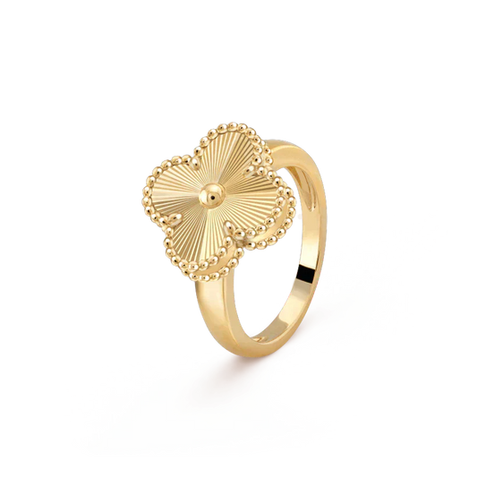 [BLUE TEARS]CLOVER GOLD RING