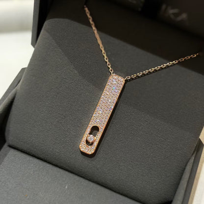 [Blue Tears Jewelry]MY FIRST DIAMOND PAVED NECKLACE