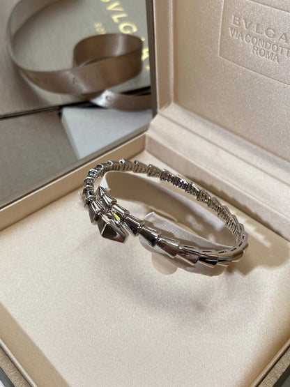 [BLUE TEARS]SERPENTI VIPER SILVER BRACELET