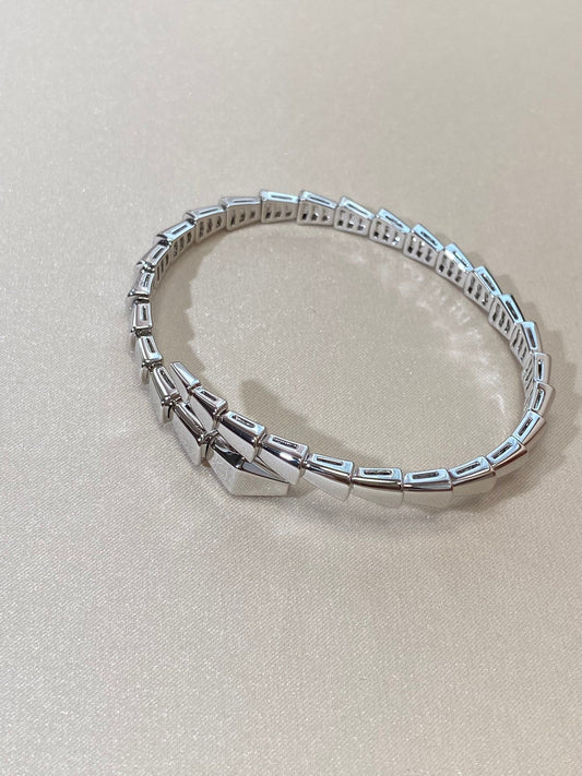 [BLUE TEARS]SERPENTI VIPER SILVER BRACELET