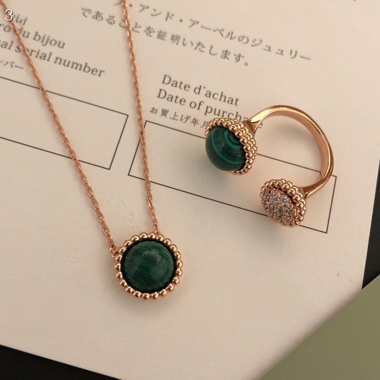 [BLUE TEARS]PERLEE COULEURS DIAMOND ROSE GOLD BETWEEN THE FINGER RING