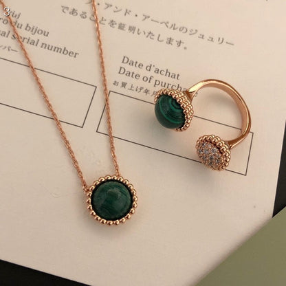 [BLUE TEARS]PERLEE COULEURS DIAMOND ROSE GOLD BETWEEN THE FINGER RING