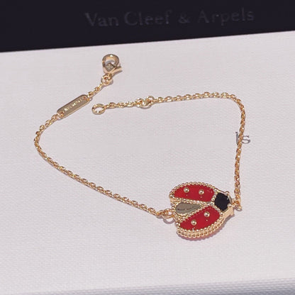 [BLUE TEARS]LUCKY SPRING 1 MOTIF PINK GOLD BRACELET