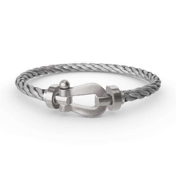 [BLUE TEARS]FORCE LARGE HORSESHOE NO DIAMOND BRACELET SILVER