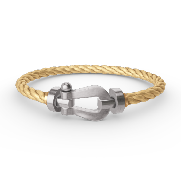 [BLUE TEARS]FORCE LARGE HORSESHOE NO DIAMOND BRACELET SILVER