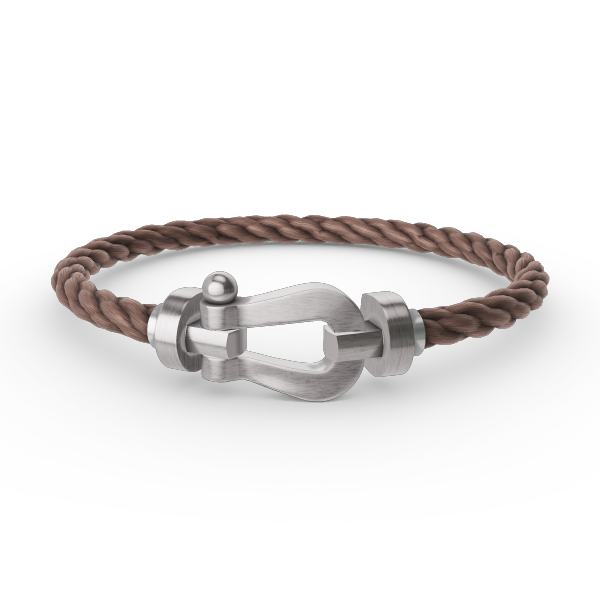[BLUE TEARS]FORCE LARGE HORSESHOE NO DIAMOND BRACELET SILVER